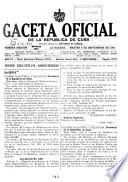 Gaceta Oficial