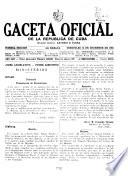 Gaceta Oficial