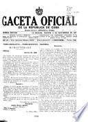 Gaceta Oficial