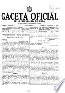 Gaceta Oficial