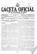 Gaceta Oficial