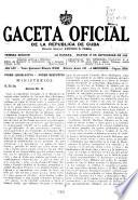 Gaceta Oficial