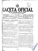 Gaceta Oficial
