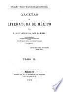 Gacetas de literatura de México