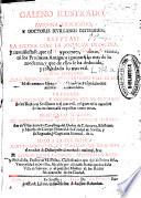 Galeno ilustrado, Avicena explicado, y doctores sevillanos defendidos