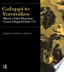 Galuppi to Vorotnikov