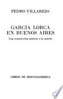 García Lorca en Buenos Aires