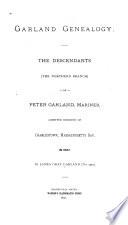 Garland Genealogy
