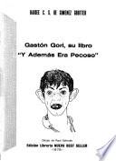 Gastón Gori, su libro Y además era pecoso