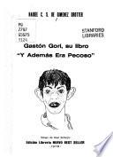 Gastón Gori, su libro Y además era pecoso