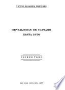 Genealogiás de Cartago hasta 1850