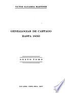Genealogiás de Cartago hasta 1850