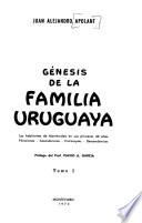Génesis de la familia uruguaya