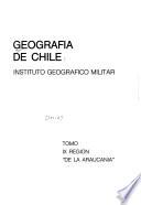 Geografía de Chile: Regional. t. 1. Tarapacá. t. 2. Antofagasta. t. 3. Atacama. t. 4. De Coquimbo. t.5. Valparaiso. t. 8. Biobio t. 9. Araucania. t. 12. Magallanes y Antartica Chilena. [13] Región Metropolitana de Santiago