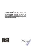 Geografía y bienestar