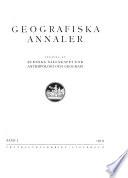 Geografiska Annaler