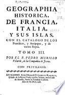 Geographia historica, de Francia, Italia, y sus islas