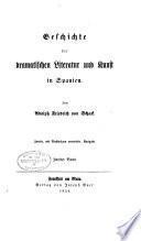 Geschichte der dramatischen Literatur und Kunst in Spanien