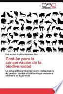 Gestión Para la Conservación de la Biodiversidad