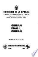 Gibrán Khalil Gibrán