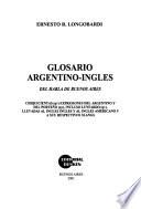 Glosario argentino-inglés