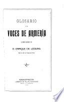 Glosario de voces de armería