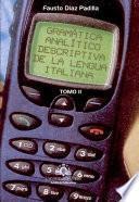 Gramática analítico descriptiva de la lengua italiana