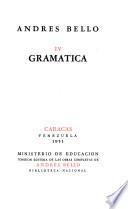 Gramática de la lengua castellana destinada al uso de los americanos; prólogo de Amado Alonso