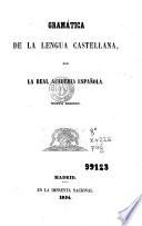 Gramática de la lengua castellana
