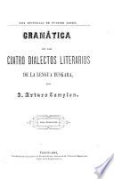 Gramática de los cuatro dialectos literarios de la lengua eukara
