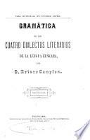 Gramática de los cuatro dialectos literarios de la lengua euskara