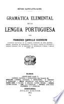 Gramática elemental de la lengua portuguesa