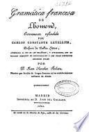Gramática francesa de Lhomond