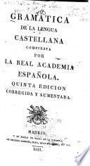 Gramatico de la lengua castellana