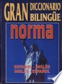 Gran diccionario bilingüe norma
