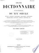 Grand dictionnaire universel du XIXe siècle