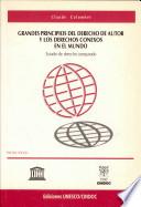 Grandes principios del derecho de autor y los derechos conexos en el mundo