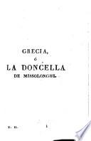 Grecia, ó, La doncella de Missolonghi