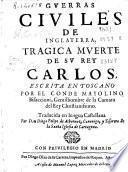 Guerras civiles de Inglaterra, tragica muerte de su rey Carlos