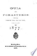 Guia de forasteros de la siempre fiel isla de Cuba