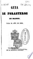 Guía de forasteros en Madrid para el año de 1854