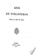 Guía de forasteros