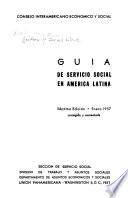 Guía de servicio social en América Latina