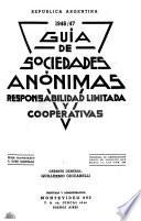 Guia de sociedades anonimas, responsabilidad limitada y cooperativas