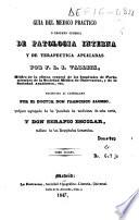 Guía del médico práctico o Resumen general de patología interna y de terapéutica aplicadas
