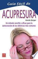 Guía fácil de acupresura