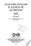 Guía para evaluar el estado de nutrición