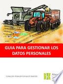 Guía para gestionar los datos personales