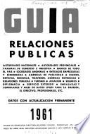 Guía relaciones públicas