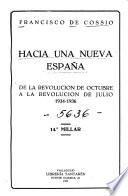 Hacia una nueva España